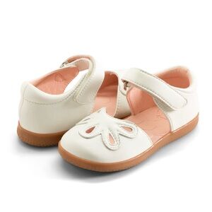 Livie and Luca White Petal Dew Drop Mary Jane Size 12